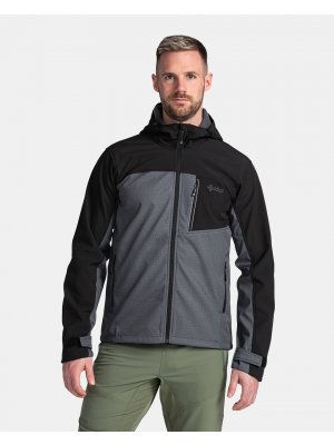 Pánská softshellová bunda KILPI RAVIO-M TM0109KI ČERNÁ