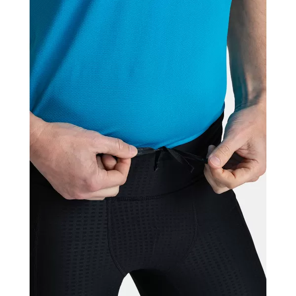  Pánské elastické 3/4 kalhoty KILPI TERRY-M TM0426KI ČERNÁ 