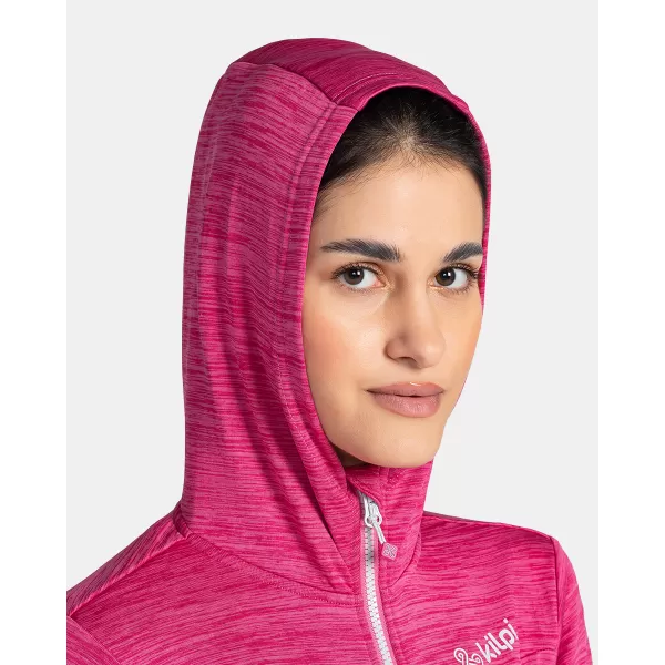  Dámská fleece mikina KILPI SEVELEN-W TL0203KI RŮŽOVÁ 