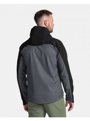 Pánská softshellová bunda KILPI RAVIO-M TM0109KI ČERNÁ