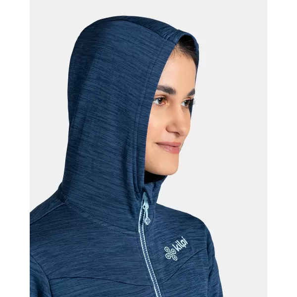 Dámská fleece mikina KILPI SEVELEN-W TL0203KI TMAVĚ MODRÁ 