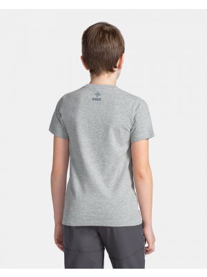 Chlapecké triko KILPI SALO-JB TJ0303KI SVĚTLE ŠEDÁ
