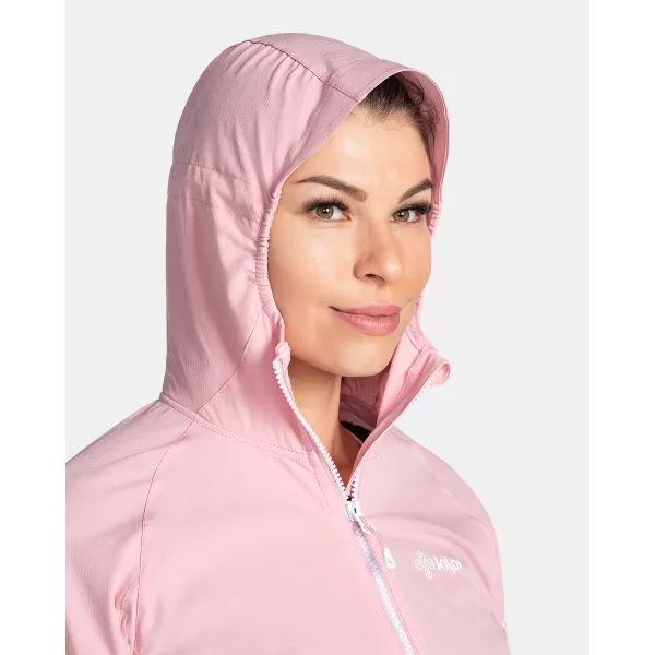  Dámská softshellová bunda KILPI NEATRIL-W TL0108KI SVĚTLE RŮŽOVÁ 