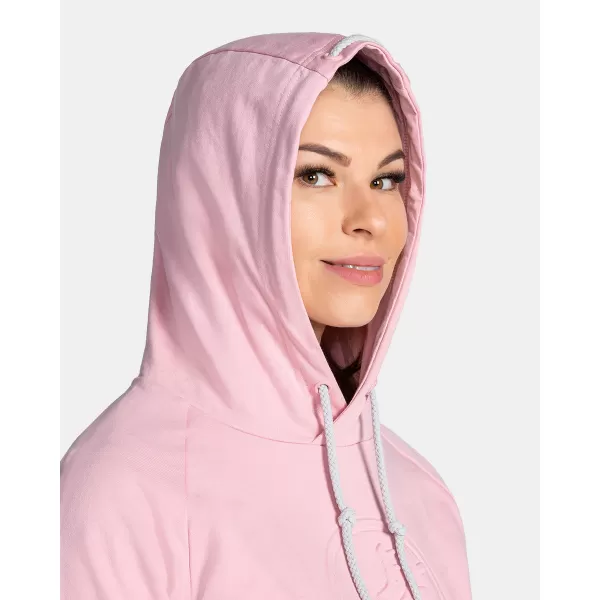  Dámská mikina KILPI SOHEY-W TL0211KI SVĚTLE RŮŽOVÁ 