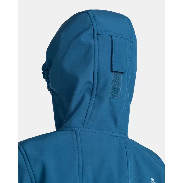  Dětská softshellová bunda KILPI RAVIO-J TJ0103KI MODRÁ 