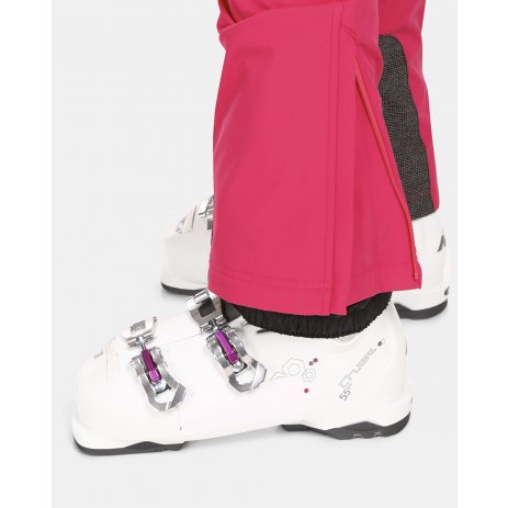  Dámské softshellové lyžařské kalhoty  KILPI RHEA-W UL0407KI RŮŽOVÁ 