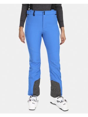 Dámské softshellové lyžařské kalhoty KILPI RHEA-W UL0407KI MODRÁ