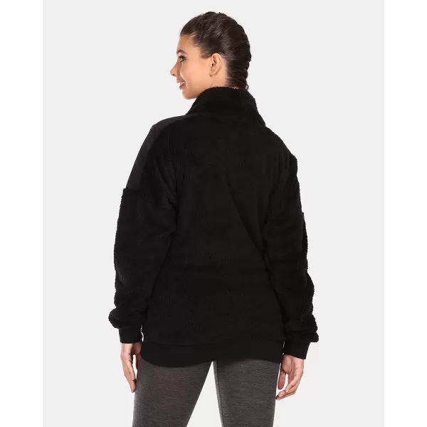  Dámská hřejivá mikina  KILPI LIVAE-W UL0214KI ČERNÁ 