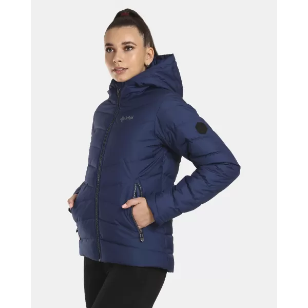  Dámská zimní bunda KILPI TASHA-W UL0128KI TMAVĚ MODRÁ 