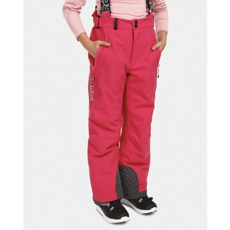  Dětské lyžařské kalhoty  KILPI MIMAS-J UJ0401KI RŮŽOVÁ 