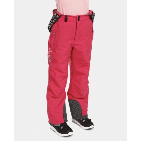  Dětské lyžařské kalhoty  KILPI MIMAS-J UJ0401KI RŮŽOVÁ 