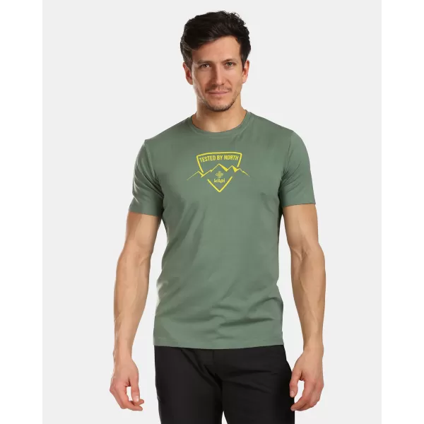  Pánské funkční triko KILPI GAROVE-M VM0306KI KHAKI 
