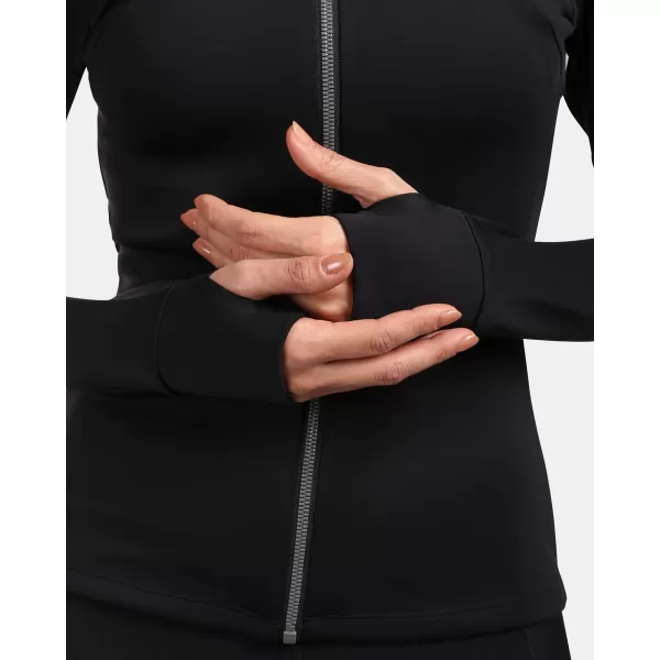  Dámská fleece mikina KILPI LAJEN-W VL0206KI ČERNÁ 