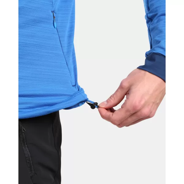  Pánská fleece mikina KILPI MEMPHIS-M VM0201KI MODRÁ 