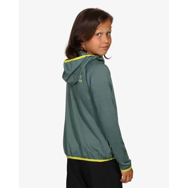  Chlapecká fleece mikina KILPI MEMPHIS-JB VJ0201KI KHAKI 