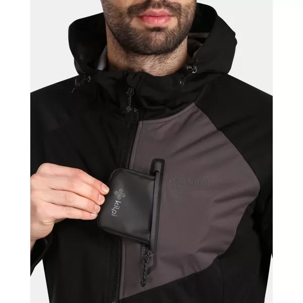  Pánská softshellová bunda KILPI BELTRA-M VM0107KI ČERNÁ 