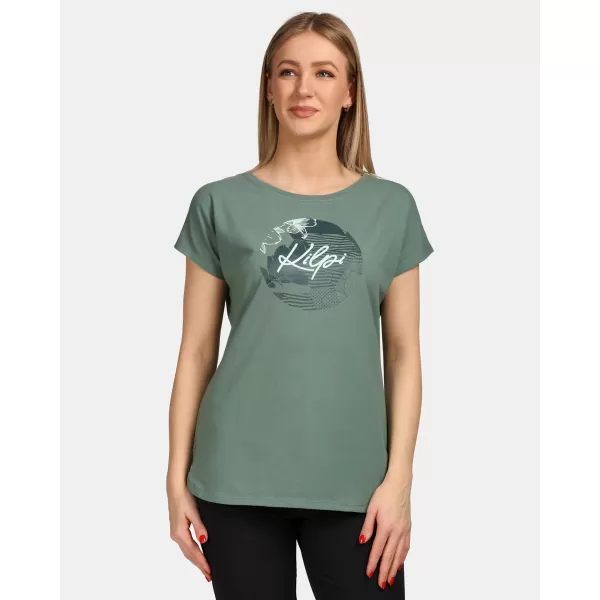  Dámské triko KILPI NELLIM-W VL0363KI KHAKI 