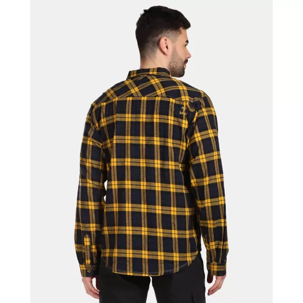 Pánská košile KILPI FLANNY-M VM0380KI ŽLUTÁ 