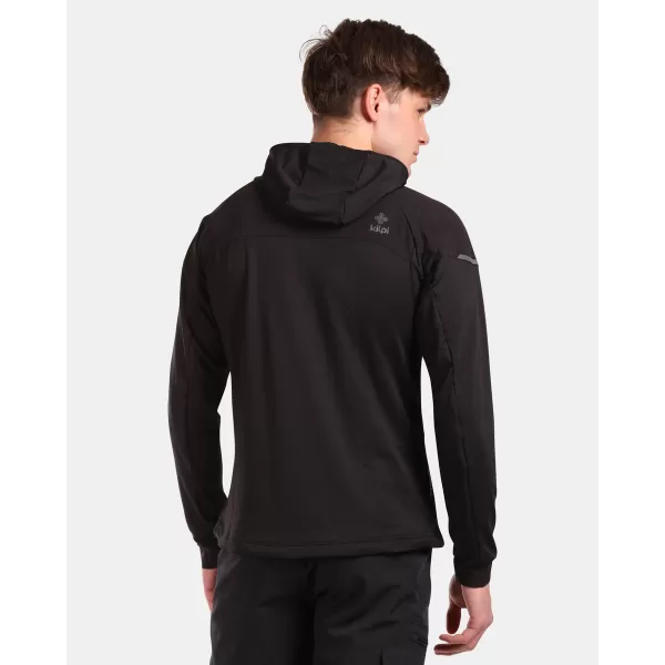  Pánská fleece mikina KILPI MEMPHIS-M VM0201KI ČERNÁ 