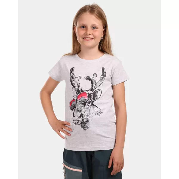  Dívčí triko KILPI MALGA-JG VJ0372KI BÍLÁ 