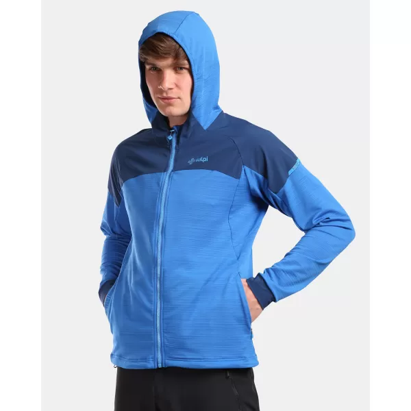  Pánská fleece mikina KILPI MEMPHIS-M VM0201KI MODRÁ 