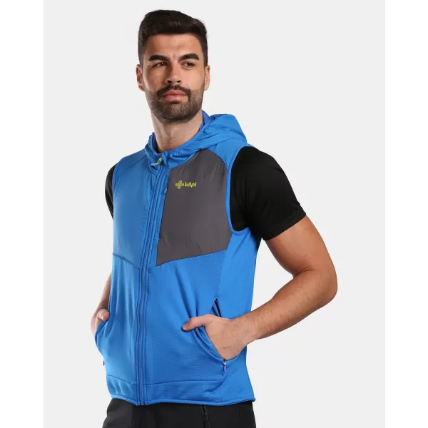  Pánská softshellová vesta KILPI LENIA-M VM0117KI MODRÁ 