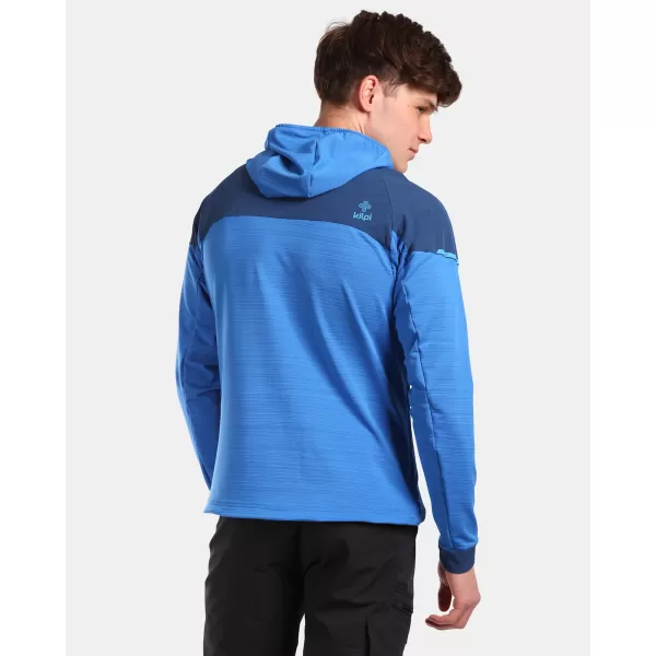  Pánská fleece mikina KILPI MEMPHIS-M VM0201KI MODRÁ 