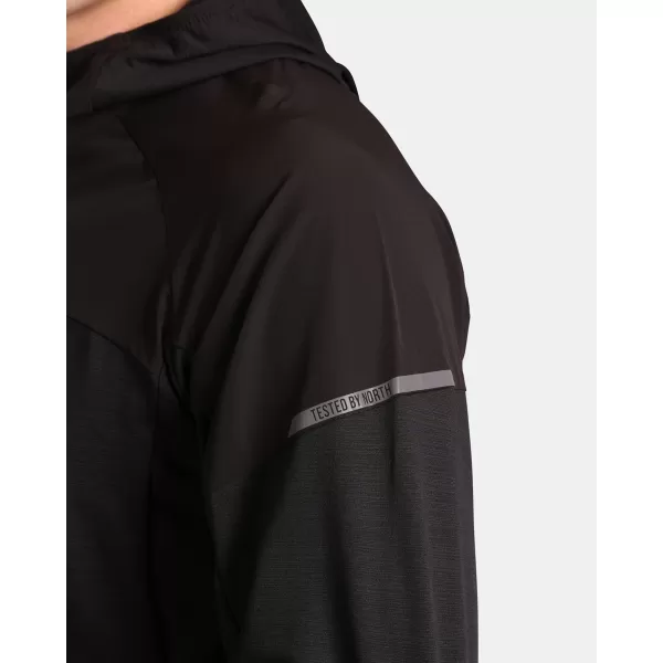  Pánská fleece mikina KILPI MEMPHIS-M VM0201KI ČERNÁ 