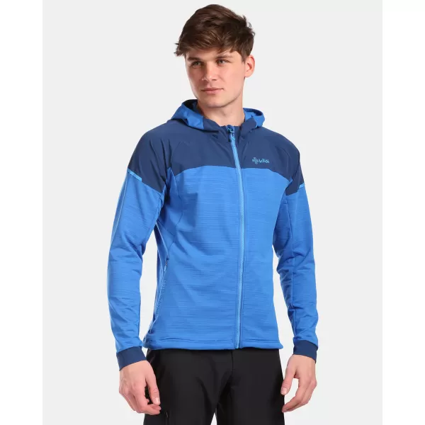  Pánská fleece mikina KILPI MEMPHIS-M VM0201KI MODRÁ 