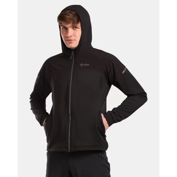 Pánská fleece mikina KILPI MEMPHIS-M VM0201KI ČERNÁ 