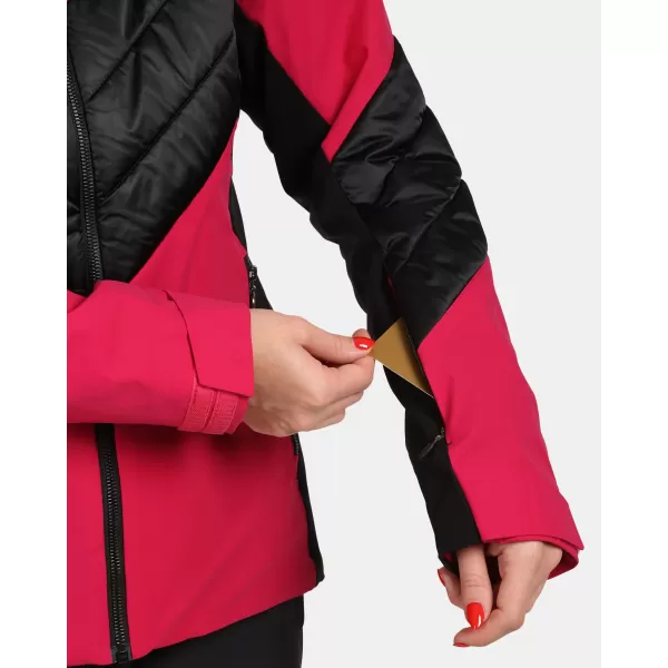  Dámská lyžařská bunda KILPI LIN-W WL0110KI RŮŽOVÁ 