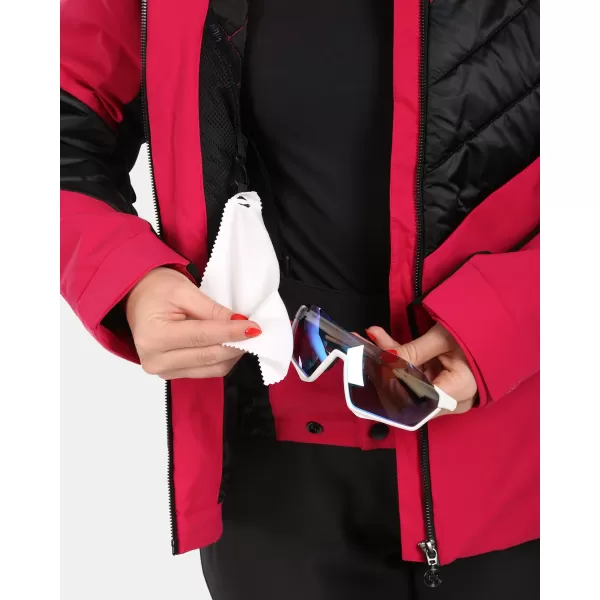  Dámská lyžařská bunda KILPI LIN-W WL0110KI RŮŽOVÁ 