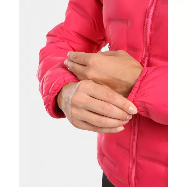  Dámská péřová bunda KILPI PAPILON-W WL0116KI RŮŽOVÁ 