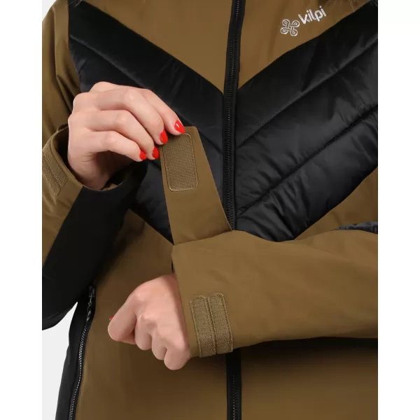  Dámská lyžařská bunda KILPI LIN-W WL0110KI KHAKI 