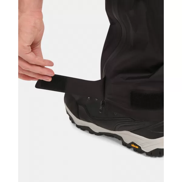  Pánské nepromokavé outdoorové kalhoty KILPI ALPIN-M WM0403KI ČERNÁ 