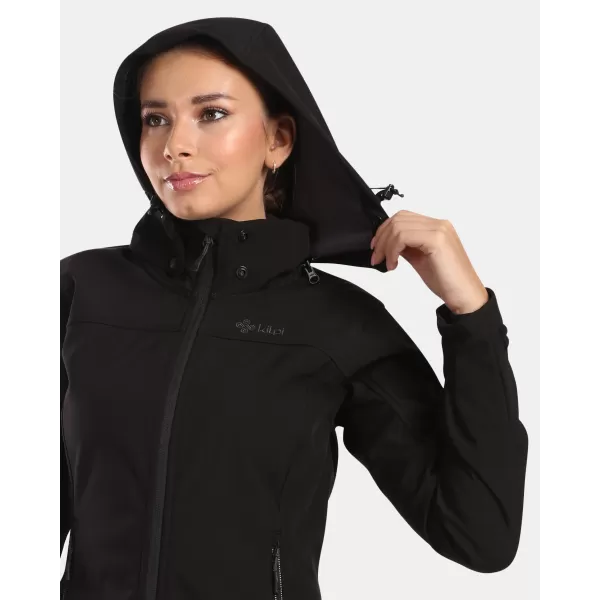  Dámská softshellová bunda KILPI RAVIA-W WL0129KI ČERNÁ 
