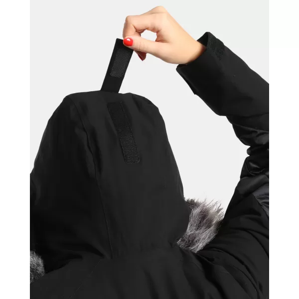  Dámská lyžařská bunda KILPI LIN-W WL0110KI ČERNÁ 