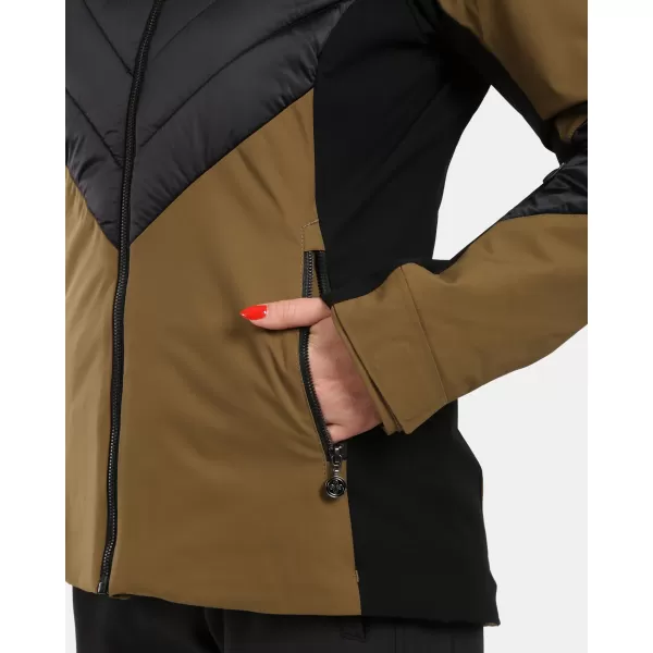  Dámská lyžařská bunda KILPI LIN-W WL0110KI KHAKI 