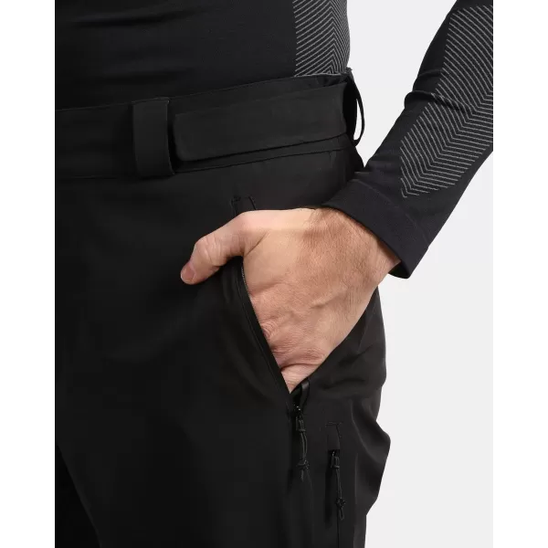  Pánské nepromokavé outdoorové kalhoty KILPI MESTALO-M WM0402KI ČERNÁ 