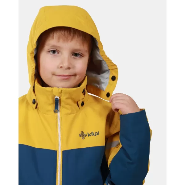  Chlapecká lyžařská bunda KILPI ATENI-JB WJ0103KI ZLATÁ 