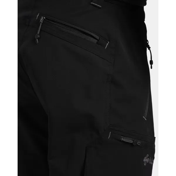  Pánské outdoorové kalhoty KILPI TIDE-M WM0413KI ČERNÁ 
