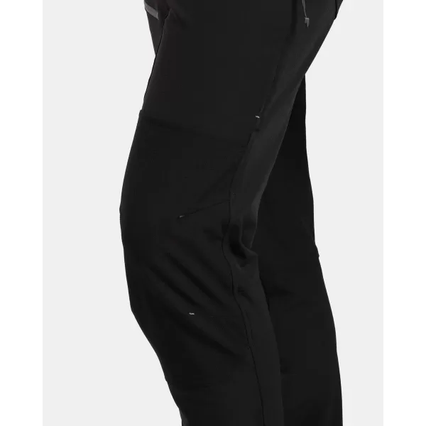  Pánské outdoorové kalhoty KILPI VILLAIN-M WM0411KI ČERNÁ 