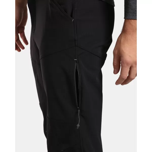  Pánské outdoorové kalhoty KILPI VILLAIN-M WM0411KI ČERNÁ 