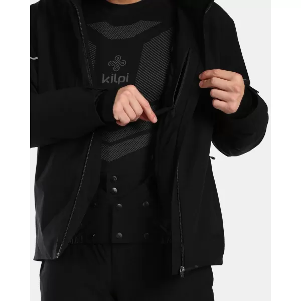  Pánská lyžařská bunda KILPI TONNSI-M WM0110KI ČERNÁ 