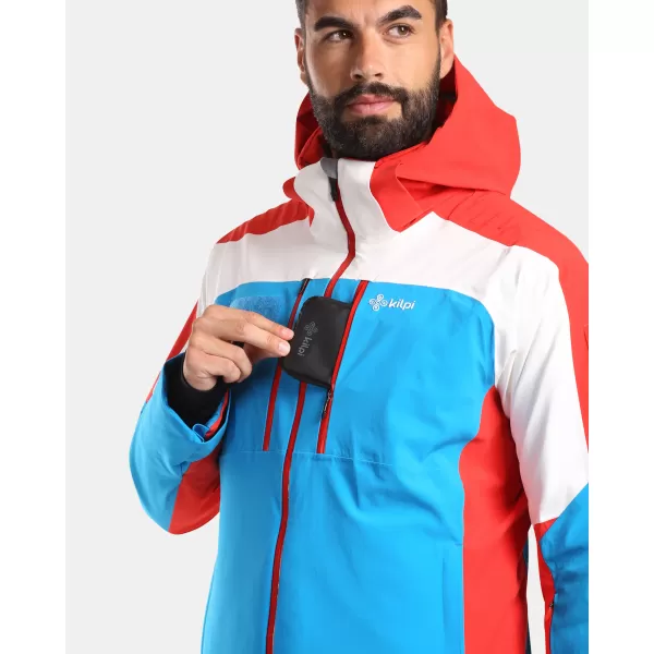  Prémiová lyžařská bunda KILPI DEXEN-U WU0150KI ČERNÁ/ČERVENÁ 