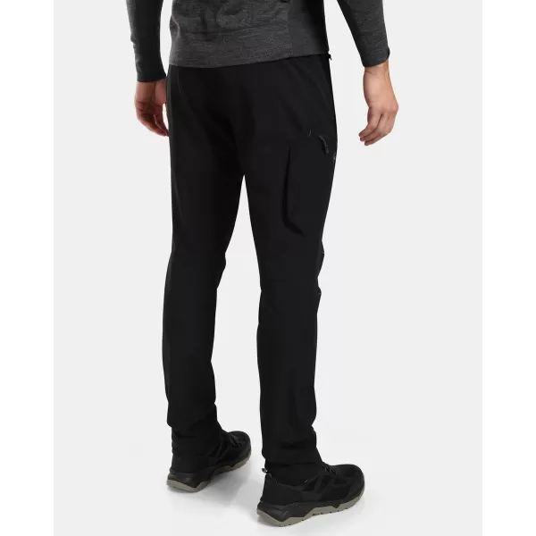  Pánské outdoorové kalhoty KILPI TIDE-M WM0413KI ČERNÁ 