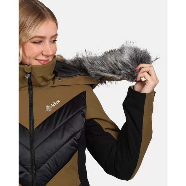  Dámská lyžařská bunda KILPI LIN-W WL0110KI KHAKI 