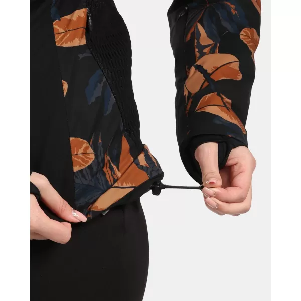  Dámská lyžařská bunda KILPI LENA-W WL0108KI HNĚDÁ 