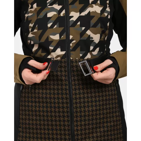  Dámská lyžařská bunda KILPI CLAIR-W WL0107KI KHAKI 