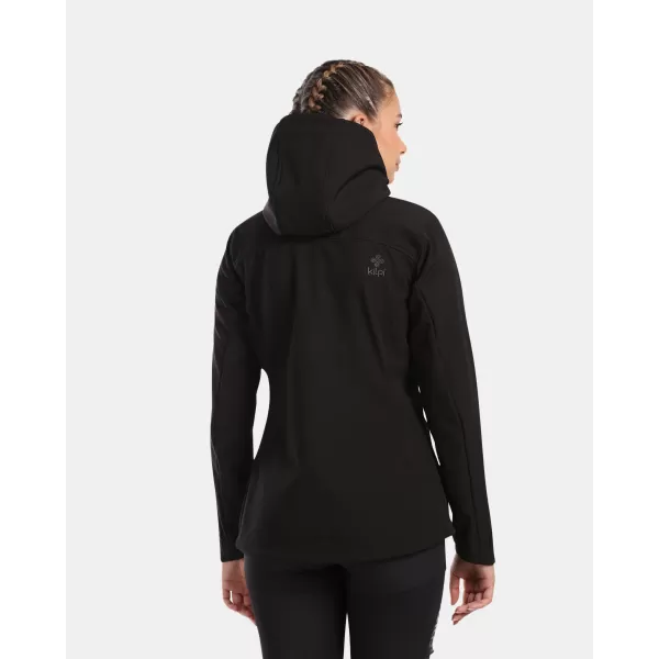  Dámská softshellová bunda KILPI RAVIA-W WL0129KI ČERNÁ 